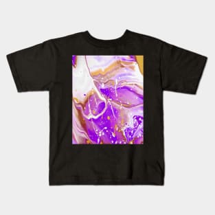 Cotton Candy - Orange and Purple Variant Kids T-Shirt